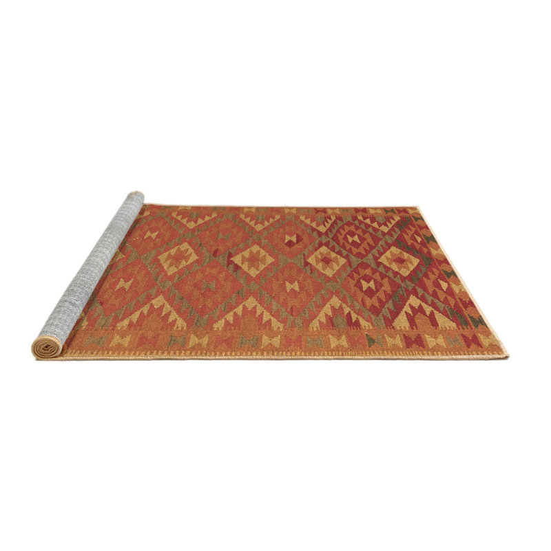 Keajah Performance Oriental Indoor Rug, Square 4'
