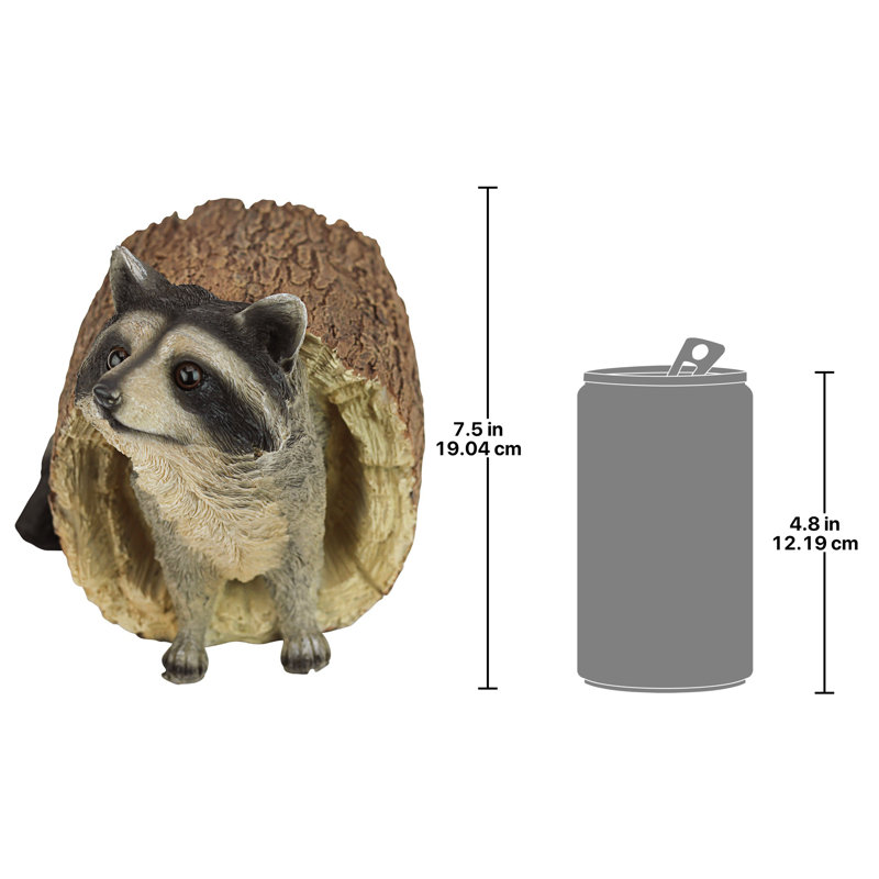Bandit, The Raccoon Statue