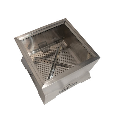 Square Stainless Steel Smokeless Fire Pit