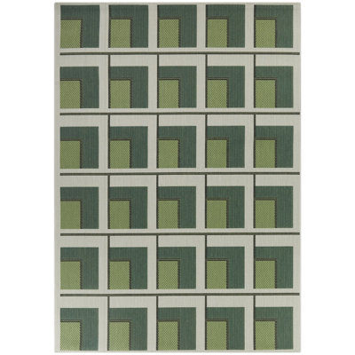 Tapis tissé à la machine Kamran 