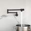 Robinet remplisseur de pot - Robinet d'évier de cuisine mural pliant extensible avec un trou et deux poignées-118546169