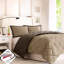 Édredon 3 m - rembourré, 2 taies décoratives, réversible, chaud, lavable à la machine, matelassé en diamant doux et confortable, chaud-119104534-119104535