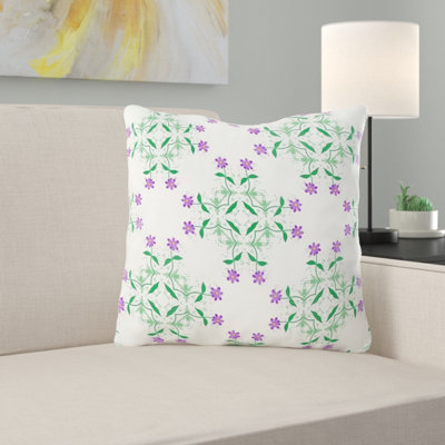 Coussin décoratif fleur