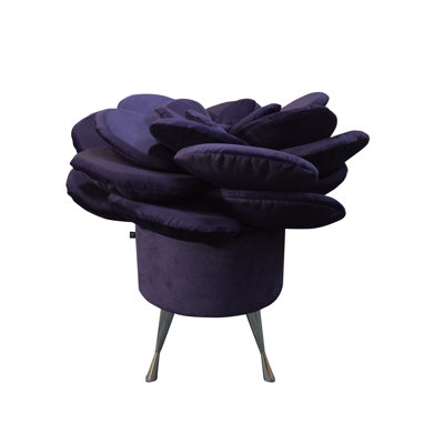 Solid + Manufactured Wood Accent Stool