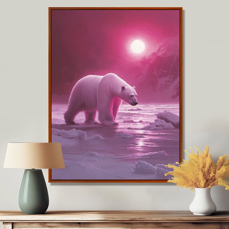 Eccleshall - animaux, art mural sur toile, Brun, Impression encadrée flottante, H 20 po x l 12 po