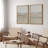 Minimal Landscape " Seaside Serenity Coastal Scenery " 2 - Pieces-98374116-98374115
