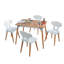 Children's 5 Piece Rectangular Table and Chair Set