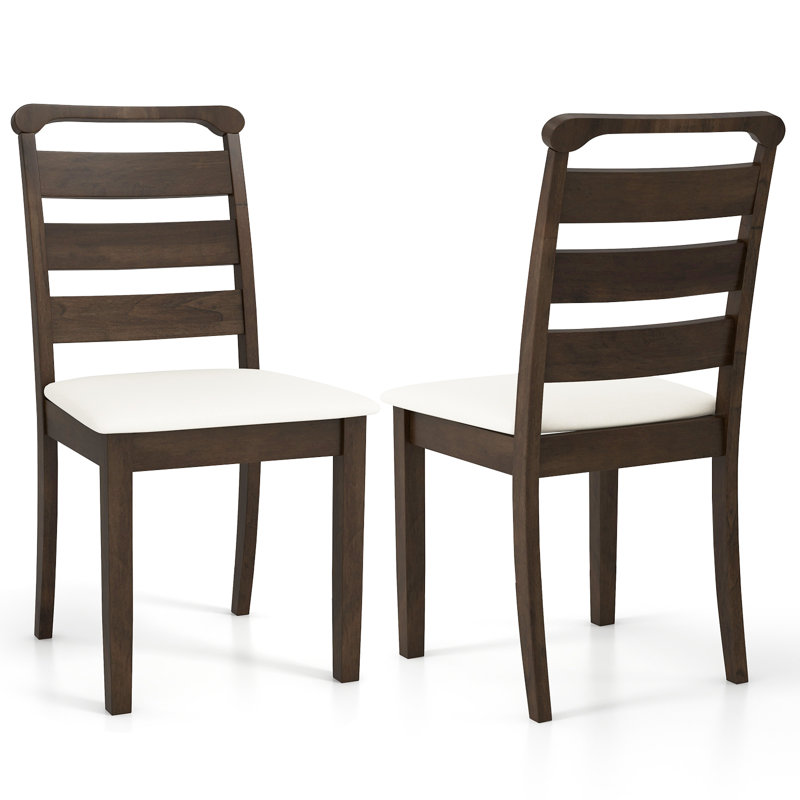 47cm H Upholstered Side Chair in White
