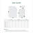 Lacoste Cotton Percale Sheet Set, Cooling & Breathable Bedding, Deep Pocket Fitted Sheet, Pale Aqua, Twin XL-45572781-35177724