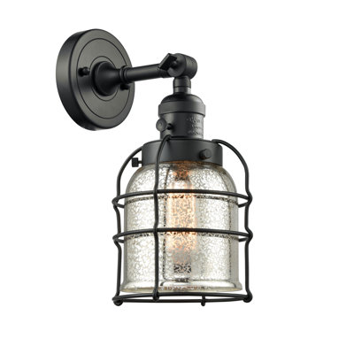 Applique cloche 1 lumière 6 "Bell Cage