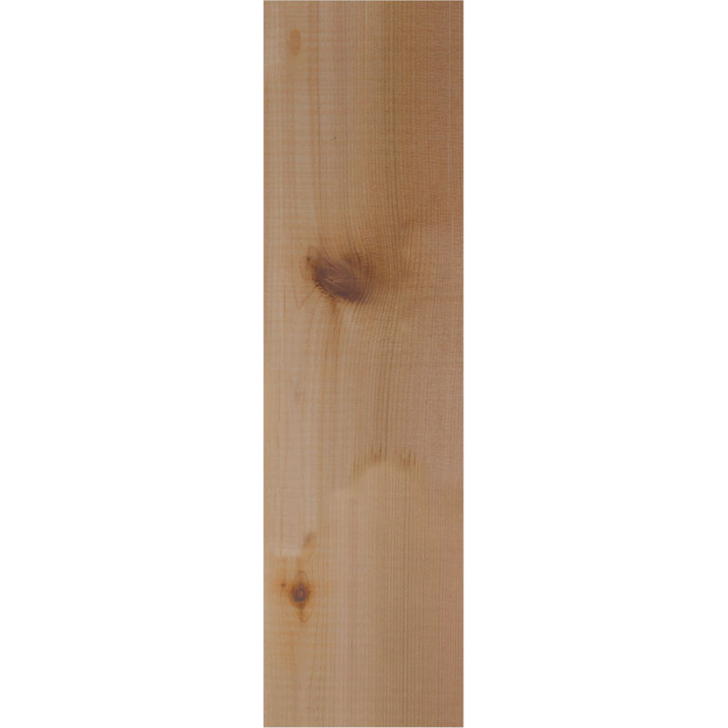 Del Monte Corbel, H 20 po x l 5,5 po x P 12 po, Lisse, Cèdre rouge