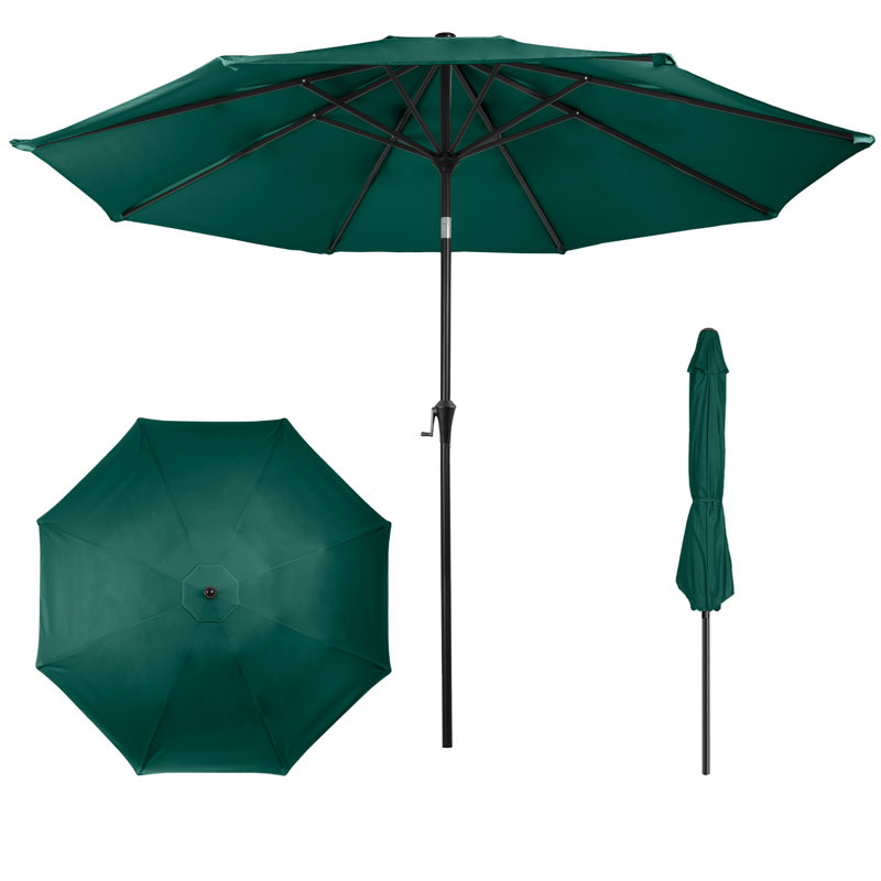 Parasol d'extérieur 10 pi Pure Garden, Vert forêt