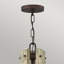 Beloit 5 - Light Iron Rust Lantern Pendant