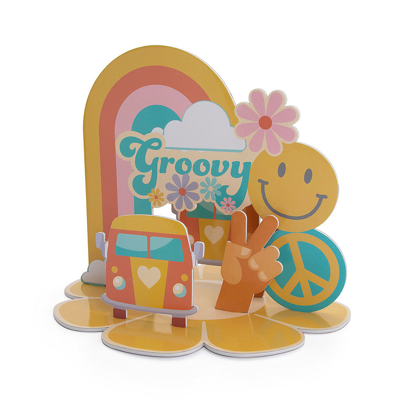 Centre de table Fun Express 3D Groovy Party
