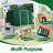 8 ft. W x 6 ft. D Metal Storage Shed-50896948