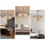 Ventilateur de plafond 18 po avec lumière, ventilateur silencieux à télécommande à 6 vitesses avec moteur réversible pour chambre à coucher et salon
