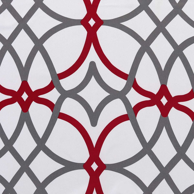 Suwannee Geometric Curtains Modern Grommet Drapes for Living Room Blackout Thermal Noise Reducing 2 Sets of Curtain Panels for Bedroom