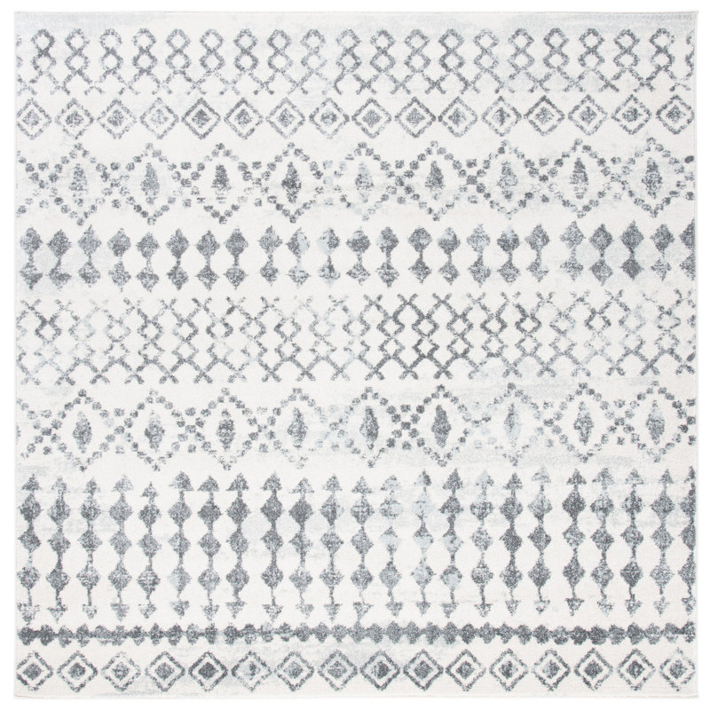 Vahan Performance Southwestern Rug, Square 6'7"