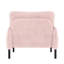 Fauteuil monochromes confortable pour une personne, idéal pour les salons et les chambres-118543325