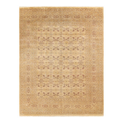 Ohlone One-of-a-Kind 8' 3" X 10' 4" 2000s Wool Area Rug in Yellow