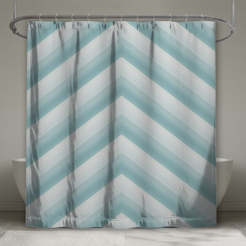 Rideaux de douche Chevron, L 70 po x H 93 po