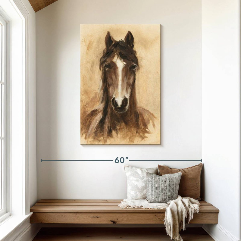 Brampt Western Ranch, animaux I, H 45 po x l 30 po