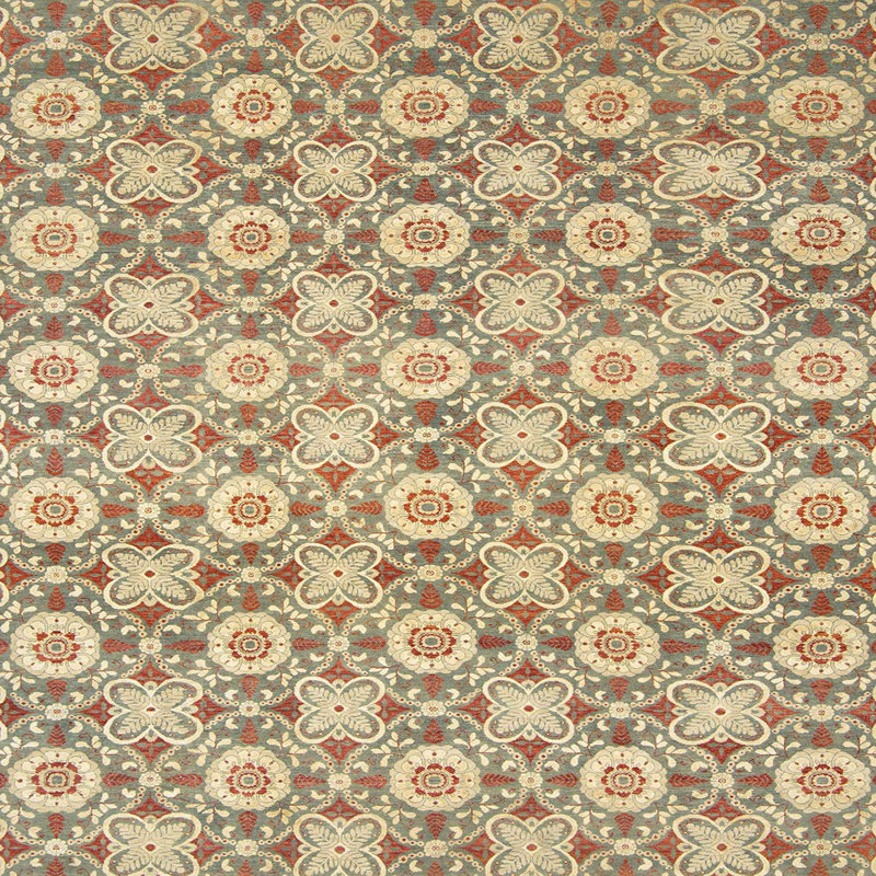 Abstract Indoor Rug, Square 8'