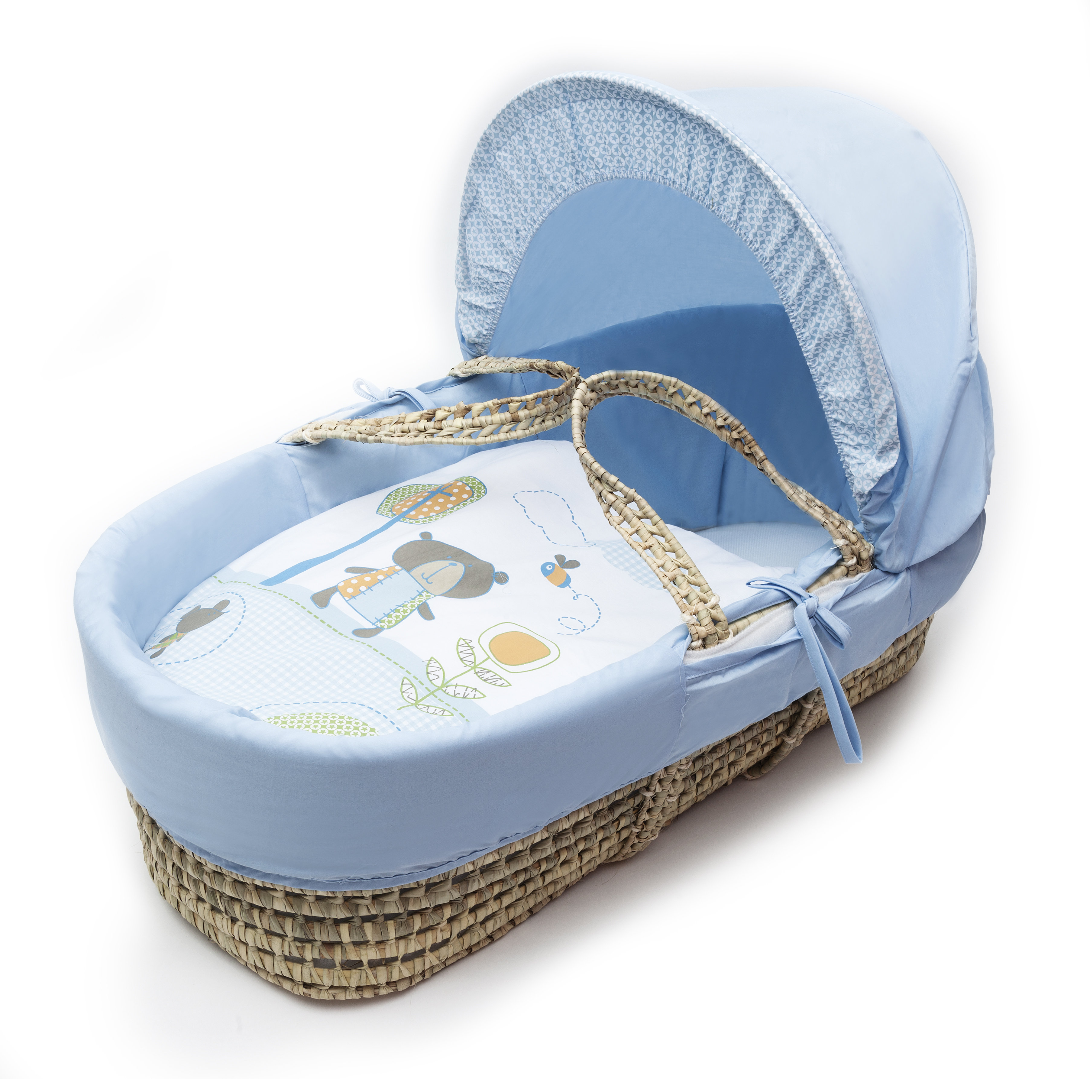 Moses basket blanket set hotsell