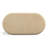 Suraya Faux Travertine Concrete Rounded Coffee Table-1318567193