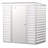 6 ft. W x 4 ft. D Steel Horizontal Storage Shed-67124402