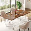 Unfinished Metal Base Dining Table-122117378-122117377