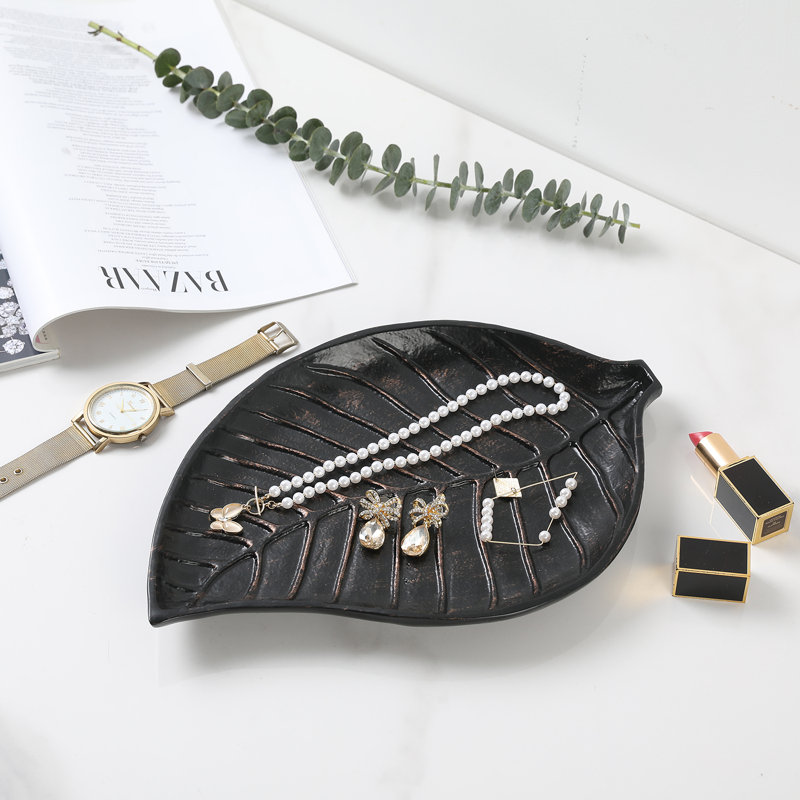 Bronze Decorative Jewellery Organiser Tray