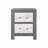 GREY NIGHTSTAND