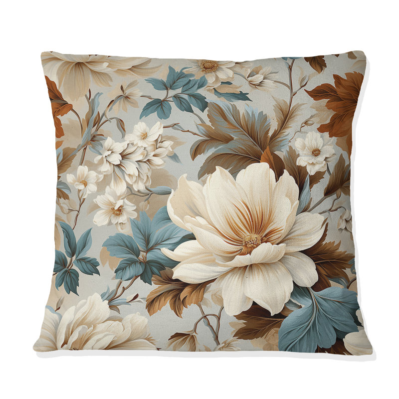 Coussin décoratif, H 16 po x l 16 po