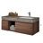 Wall Mounted Single Bathroom Vanity Modern floating Vanities with Solid Wood, 2 Drawers-854383172-866348691-854383175