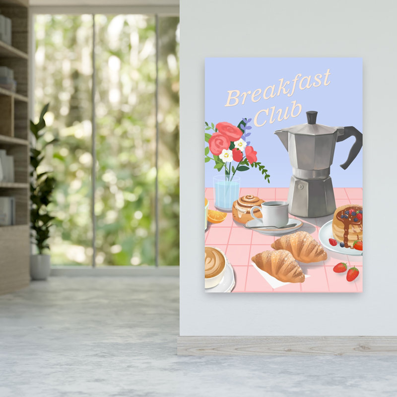 Breakfast Club Contemporary Fruit Flower Wall Art Print, 152.4cm H x 101.6cm W
