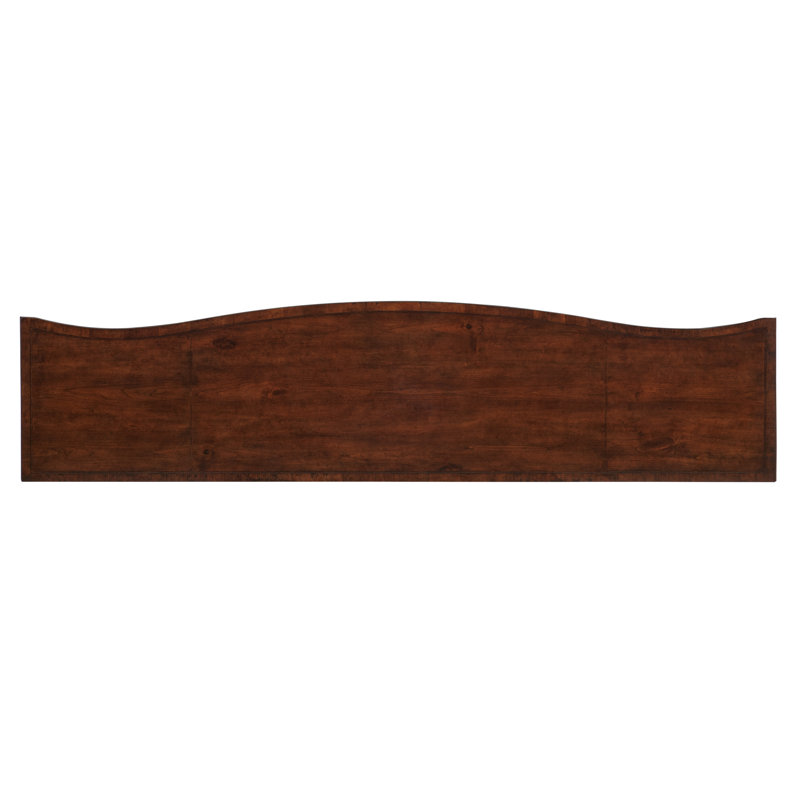 Charleston Brown Cherry Veneer Console Table with Storage