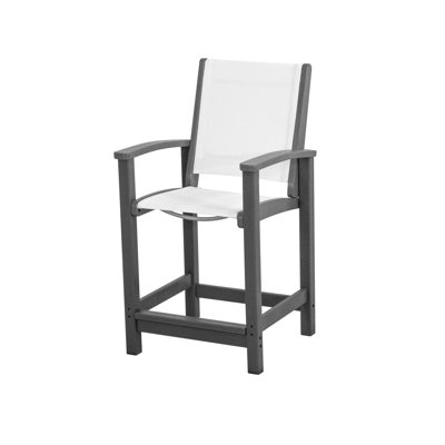 POLYWOOD Coastal Counter Chair by POLYWOOD