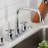 Kingston Brass Concord Two-Handle 2-Hole 8" Centerset Kitchen Faucet-33092123