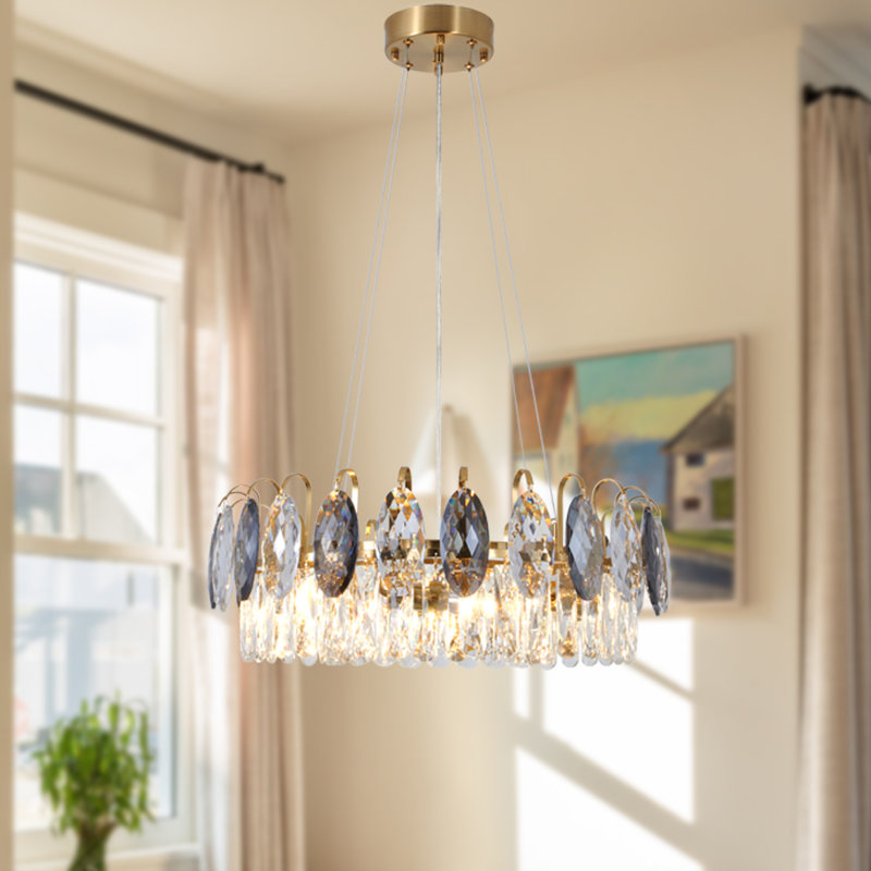 Lustre en cristal 24 po