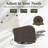 Oversized Wicker Outdoor Swivel Glider Recliner Chair with Cushions-860969932