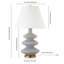 Lampe de table 26 po Danelea-721640817