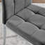 Pallo Button Tufting Luxury Fabric Dining Chairs - Modern Contemporary Design-369344409-369344422