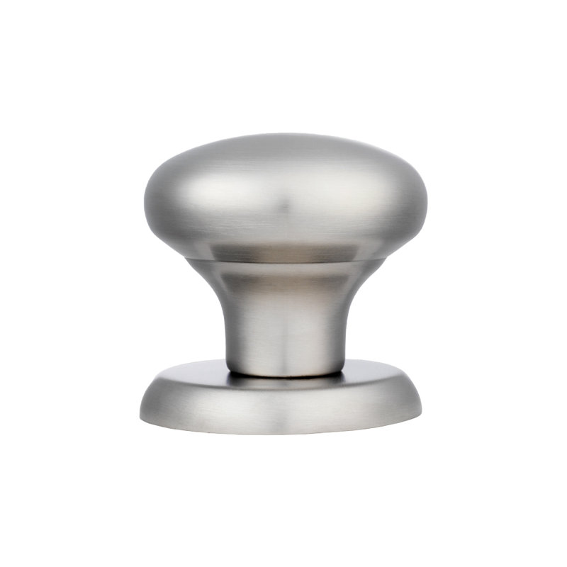 Ortie Round Centre Door Knob On Concealed Round Rose