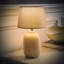 Harrison Tapered Lamp Shade Geometric Ribbed Pattern Gloss Small Table Lamp-470013744-470013747-499751471