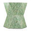 Tabouret de jardin vert Tapered, table d'appoint