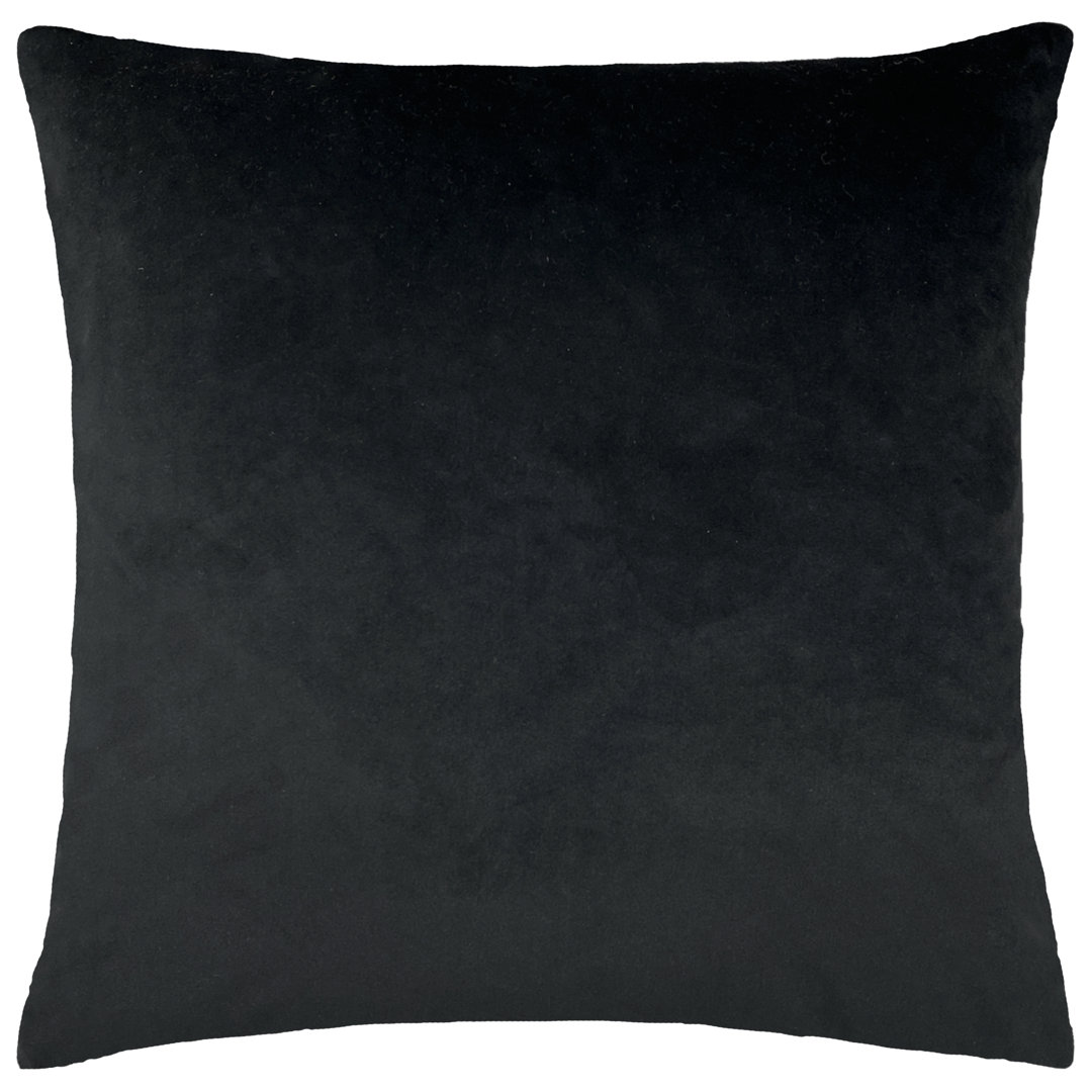 Furn. Aurora Polyester Filled Cushion, Polyester, Blush/Black