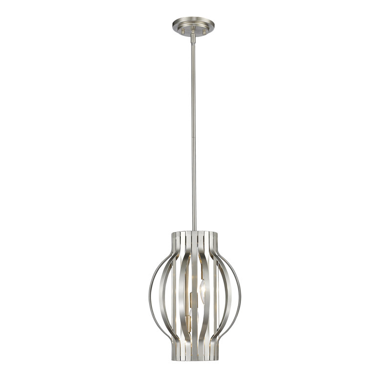 Trevion 3 - Light Dimmable Chandelier, Brushed Nickel
