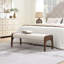 Banc long rembourré 50,25 po-130092646