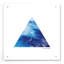 «Ocean Triangle» par Seven Trees Design, art mural en verre acrylique-101610081